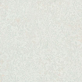 Galerie Odyssey Vintage Floral Grey Metallic Wallpaper - 35529