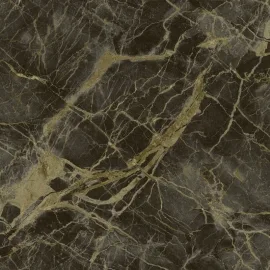Holden Decor Portoro Marble Charcoal/Gold Metallic Wallpaper - 36280