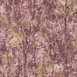 Holden Decor Rhapsody Verdant Trees Berry Wallpaper - 36360