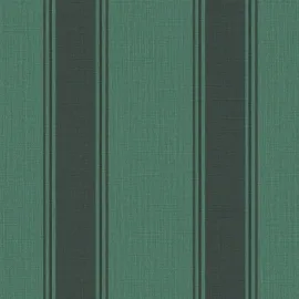 Michalsky Living Wide Linear Stripe Green/Black Wallpaper - 39983-4