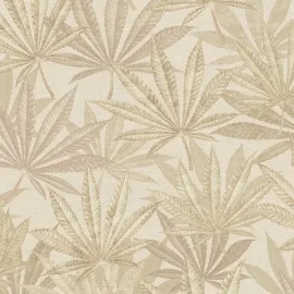 Michalsky Living Layered Palm Leaves Cream/Beige Wallpaper - 39984-3