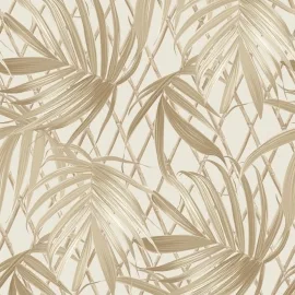 Rasch Paradise Palm Gold Wallpaper - 539578