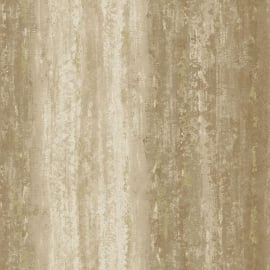 Holden Decor Distressed Stripe Rust Metallic Wallpaper - 66242