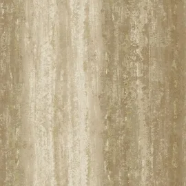 Holden Decor Distressed Stripe Rust Metallic Wallpaper - 66242