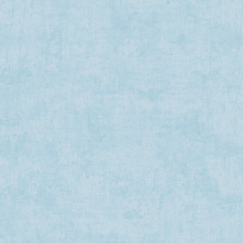 Flat material sample of the AS Creation Lilly & Luis 77178-9 design showing the detailed blue tones in the linen texture pattern.