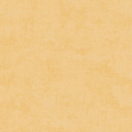 Flat material sample of the AS Creation Lilly & Luis 77179-1 design showing the detailed orange tones in the linen texture pattern.