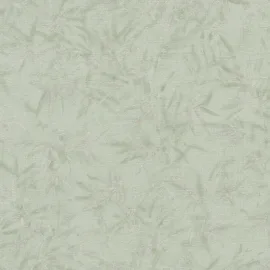 As Creation Bamboo Imprint Green/Grey Metallic Wallpaper - 79046-4