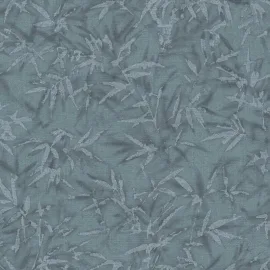 As Creation Bamboo Imprint Blue/Silver Metallic Wallpaper - 79046-6