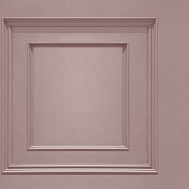 Belgravia Decor Oliana Wood Panel 3D Effect Pink Wallpaper - 8488