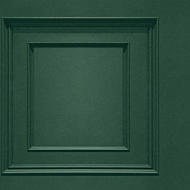 Belgravia Decor Oliana Wood Panel 3D Effect Green Wallpaper - 8490