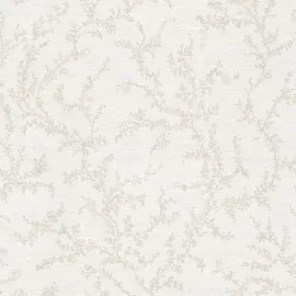 Flat swatch of AS Creation Hygge 3 Delicate Leaf Trail 79090-3 showing the detailed light textured surface.