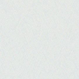 Flat swatch of AS Creation Hygge 3 Herringbone Motif 79092-3 showing the detailed light textured surface.