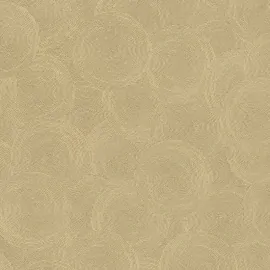 Flat sample scan of the AS Creation Hygge 3 79093-3 design showing the yellow ground and gold metallic detailing.