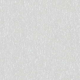Flat material sample of the AS Creation Hygge 3 79095-4 design showing the urban grey ground and silver metallic line details.