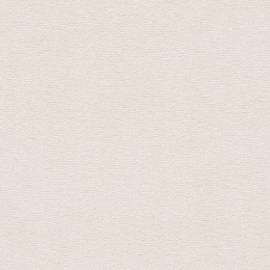 Flat material sample of the AS Creation Hygge 3 79098-7 design showing the warm, neutral light beige palette.