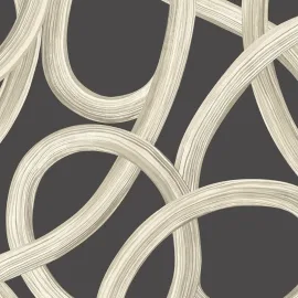 Ohpopsi Twisted Geometric Raven Wallpaper - CEP50126W
