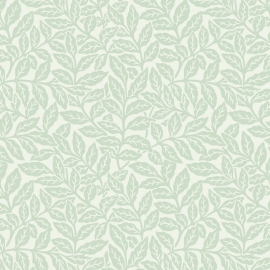 Crown Ash Branch Floral Light Moss Wallpaper - M1179