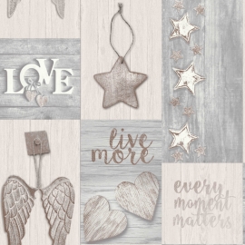 Crown Starlight Home Rose Gold Metallic Wallpaper - M1488