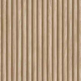 Oak Fluted Wood 44168 swatch showing natural oak tones.