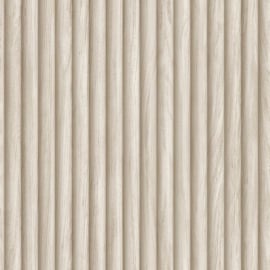 Ash Fluted Wood 44169 swatch showing light wood grain.