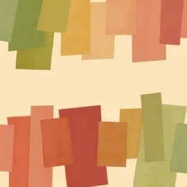 Ohpopsi Fragments Offset Blocks Heatwave Wallpaper - FRA50156W