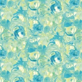 Ohpopsi Venetian Marble Effect Sapphire Swirl Wallpaper - GRA50118W