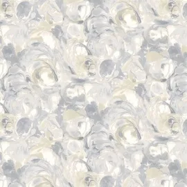 Ohpopsi Venetian Marble Effect Cloud Swirl Wallpaper - GRA50120W