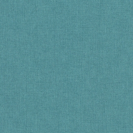Grandeco Panama Plain Linen Effect Teal Wallpaper - A51020