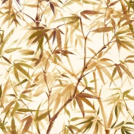 Ohpopsi Shadow Bamboo Goldenrod Wallpaper - HAN50112W