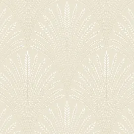 Hoopla Walls Elegance Leaf Fan Natural Wallpaper - HWA1031W