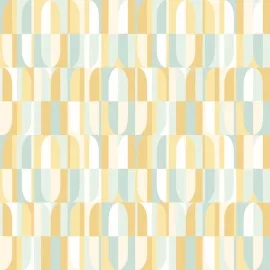 Hoopla Walls Building Blocks Mellow Yellow Wallpaper - HWA1164W