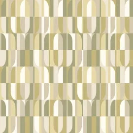 Hoopla Walls Building Blocks Olive Mix Wallpaper - HWA1165W
