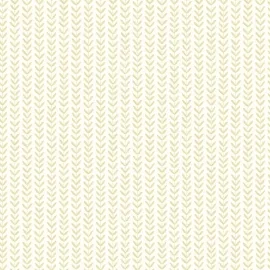 Hoopla Walls Elegance Ditsy Leaf Stripe Lichen Wallpaper - HWA1225W
