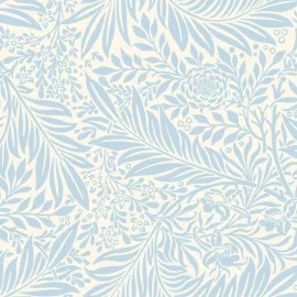Hoopla Walls Elegance Leaf Vine Wedgewood Blue Wallpaper - HWA1230W
