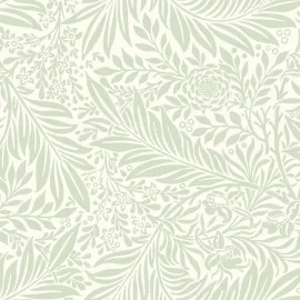 Hoopla Walls Elegance Leaf Vine Sage Wallpaper - HWA1232W