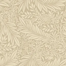 Hoopla Walls Elegance Leaf Vine Straw Wallpaper - HWA1234W