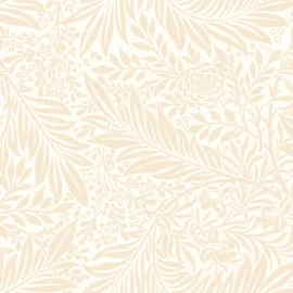 Hoopla Walls Elegance Leaf Vine Butter Wallpaper - HWA1235W