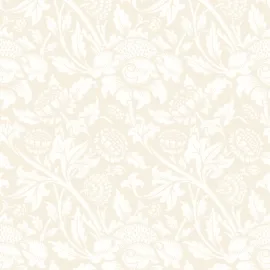 Hoopla Walls Elegance Damask Trail Linen Wallpaper - HWA1241W
