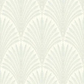 Hoopla Walls Elegance Leaf Fan Sky Wallpaper - HWA1255W