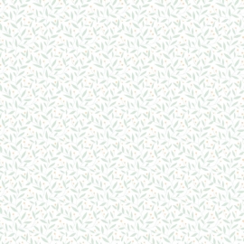 Hoopla Walls Dotty Vine Seafoam Wallpaper - HWA1340W