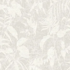 Galerie Horizon Cloud Forest Cream/White Metallic Wallpaper - HZ62049