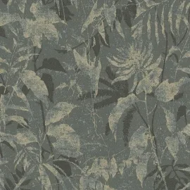 Galerie Horizon Cloud Forest Blue/Green Metallic Wallpaper - HZ62051