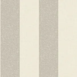 Grandeco Icon Margritte Stripe Taupe Wallpaper - IC4001