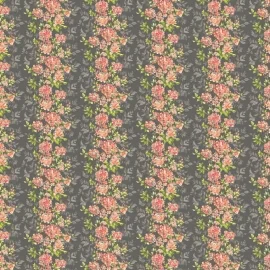 Ohpopsi Ichika Sakura Floral Charcoal Wallpaper - IKA50127W