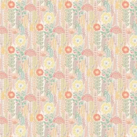 Ohpopsi Ichika Seedheads Ballet Slipper Wallpaper - IKA50132W