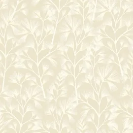 Ohpopsi Arabella Ferns Natural Wallpaper - JRD50115W