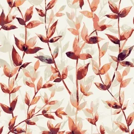 Ohpopsi Pomponette Leaf Russet Wallpaper - JRD50129W