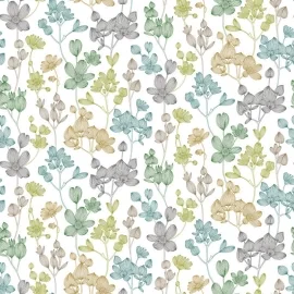 Ohpopsi Kalina Floral Earth Wallpaper - JRD50134W