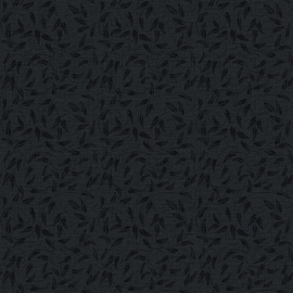 Galerie Tit Willow Tree Leaf Navy Blue Wallpaper - LB25160