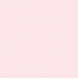Grandeco Jack N Rose Uni Kinder Plain Pink Wallpaper - LL09052